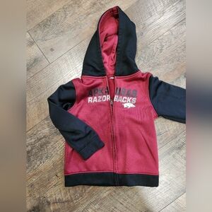 Arkansas Razorbacks Kids Joggers - Red and Black